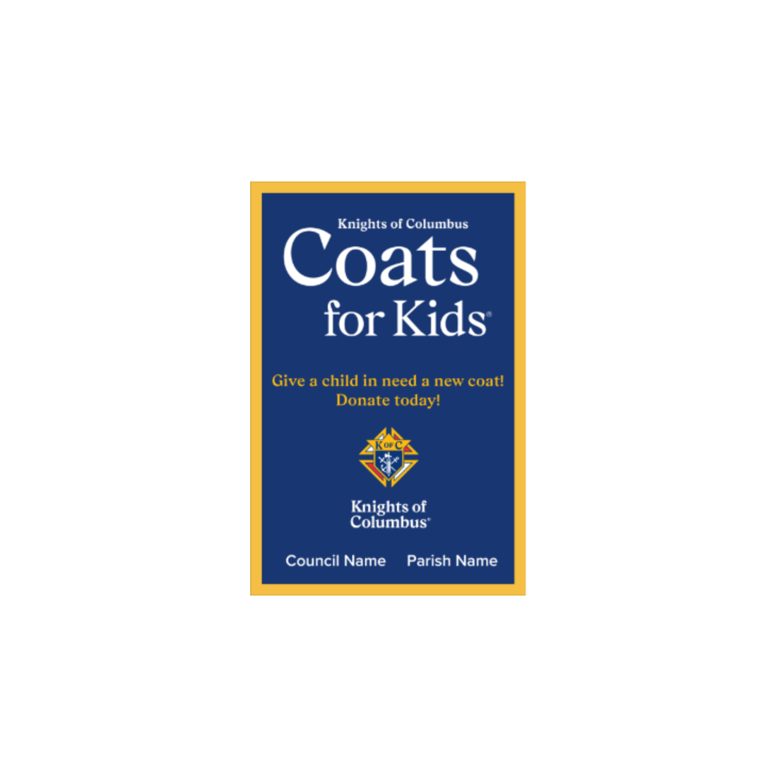 Indoor Signs for Easels - 4 Pack